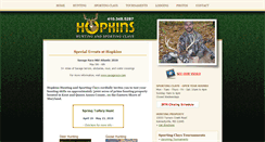 Desktop Screenshot of hopkinshunting-clays.com